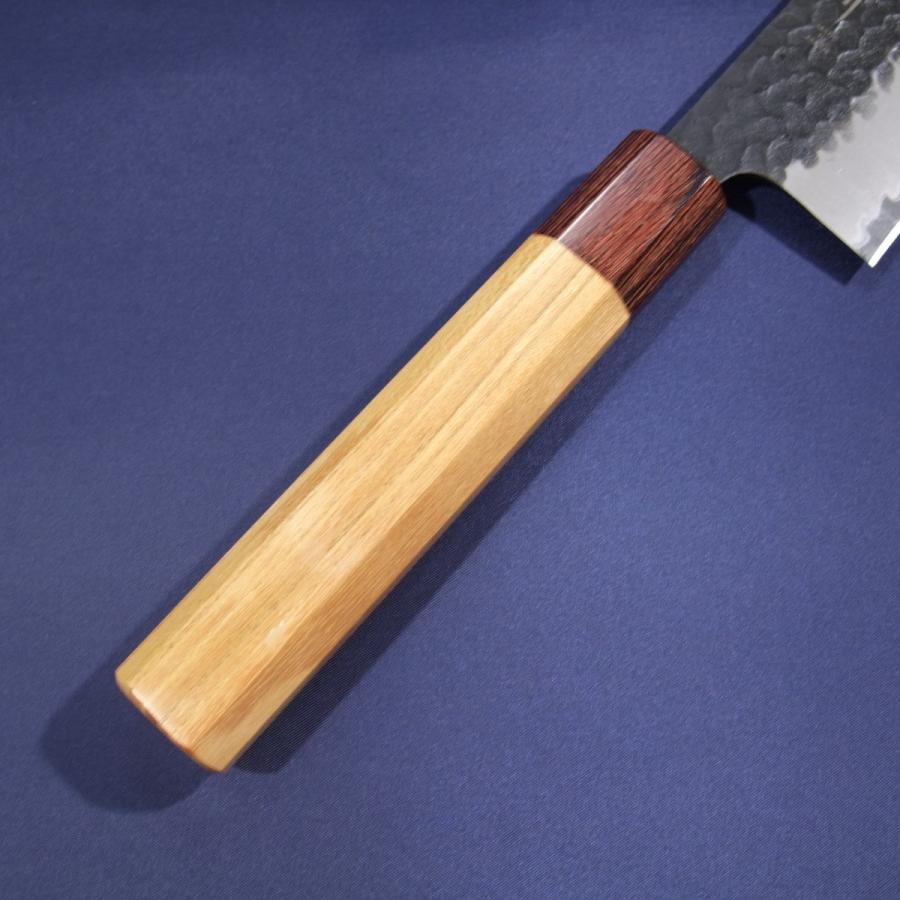 堺孝行 堺孝行 牛刀 包丁 210mm 青紙スーパー 黒槌目 ケヤキ柄 堺孝行 堺孝行 牛刀 包丁 210mm 青紙スーパー 黒槌目 ケヤキ柄