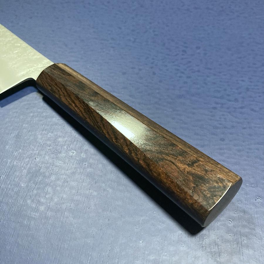 堺孝行 牛刀 包丁 和牛刀 210mm V金10号 梨地仕上げ 黒檀柄 日本製