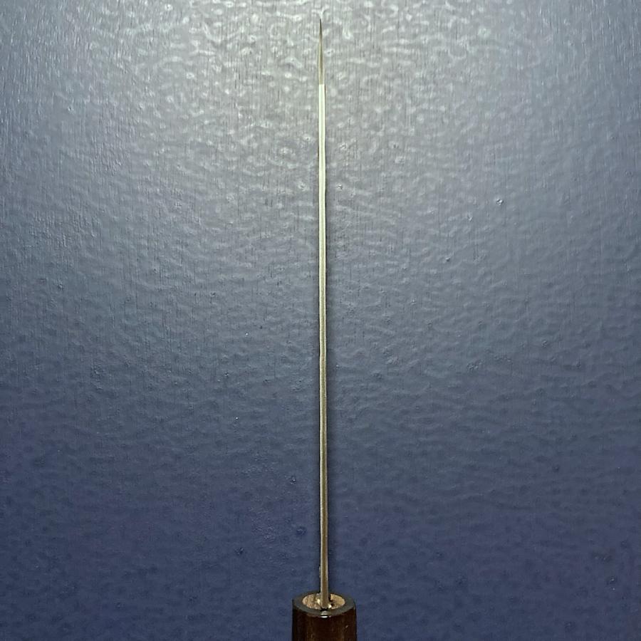 堺孝行 剣型三徳 包丁 和三徳 160mm V金10号 梨地仕上げ 黒檀柄 日本製