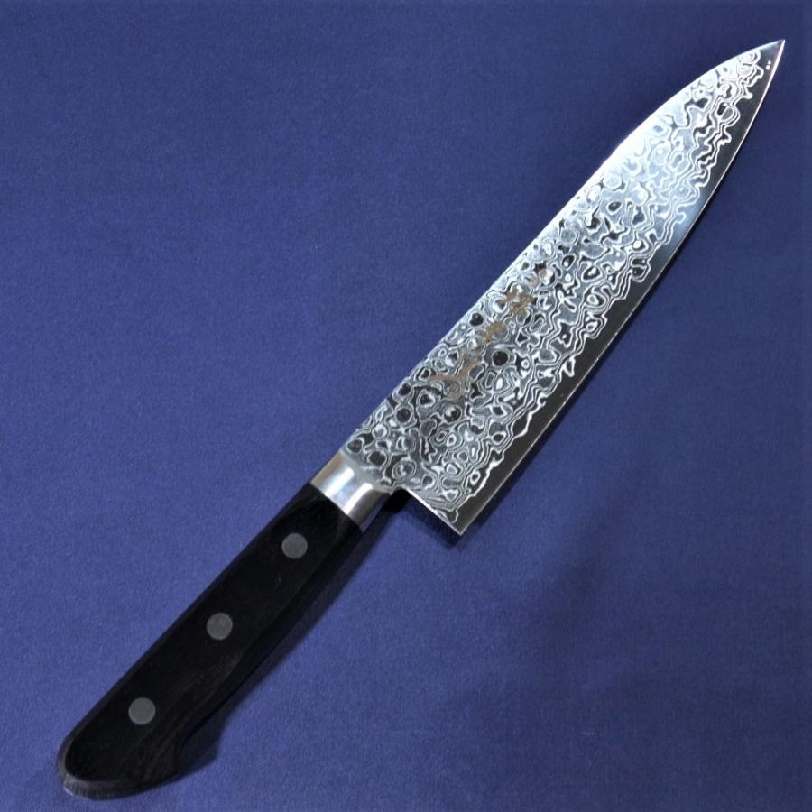 堺孝行 牛刀 包丁 180mm 45層 ダマスカス ミラー 超硬ステンレス
