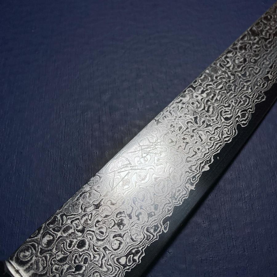 堺孝行 筋引 240mm ZA18鋼 69層ダマスカス 錆びにくい 包丁 日本製
