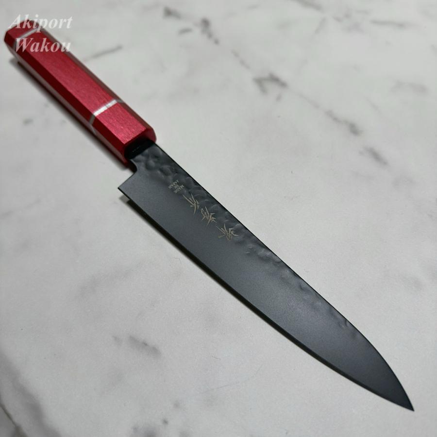 堺考行　ペティナイフ　150mm 黒 堺考行 ペティナイフ 150mm 黒 黒影 ペティナイフ 150mm / 堺孝行