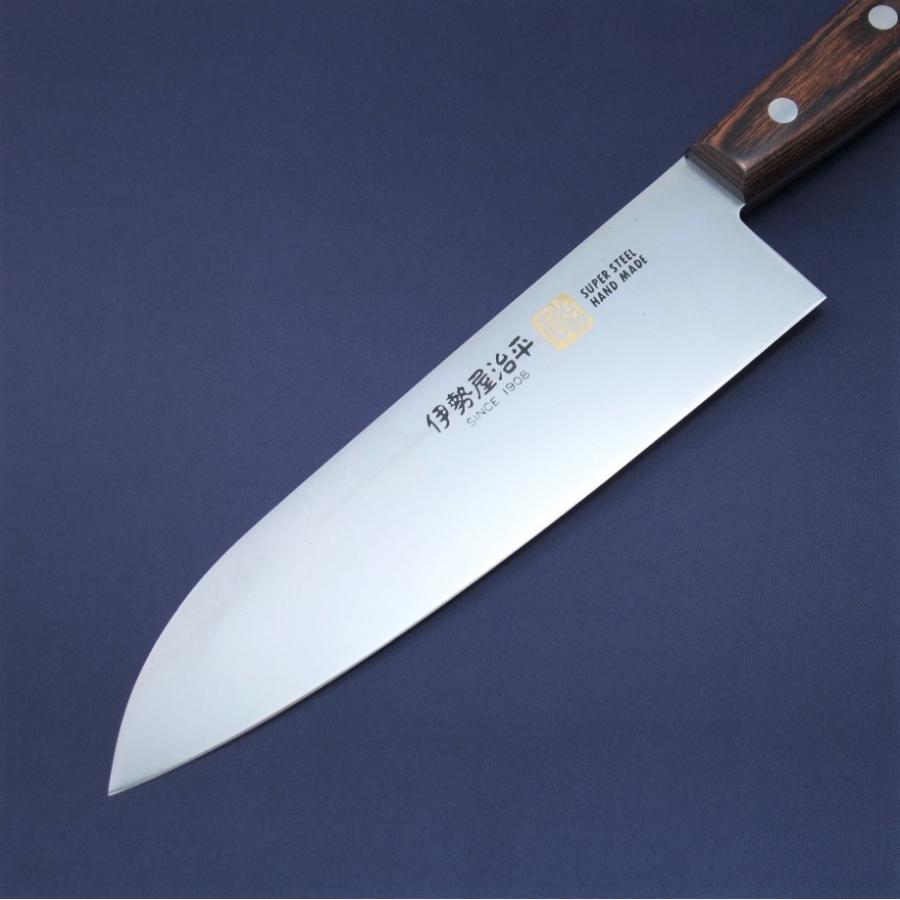 包丁 三徳 万能包丁 伊勢屋 E-5 180mm モリブデン鋼 マホガニー