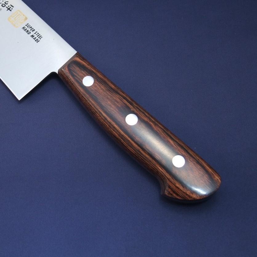包丁 三徳 万能包丁 伊勢屋 E-5 180mm モリブデン鋼 マホガニー