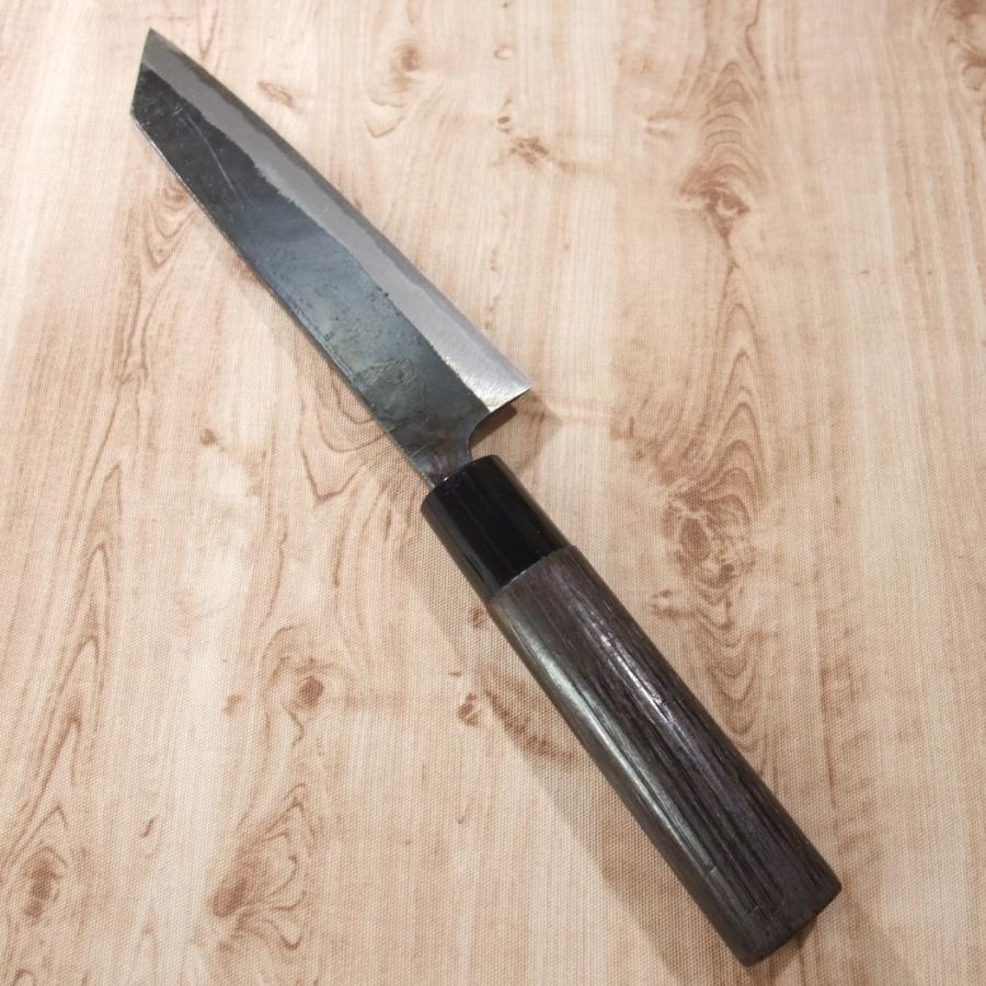 包丁 切付包丁 175mm 青紙2号 黒打ち仕上げ 細身 焼栗柄 深水刃物 薩摩伝統工芸品 : 和煌刃物 - 通販 - Yahoo!ショッピング