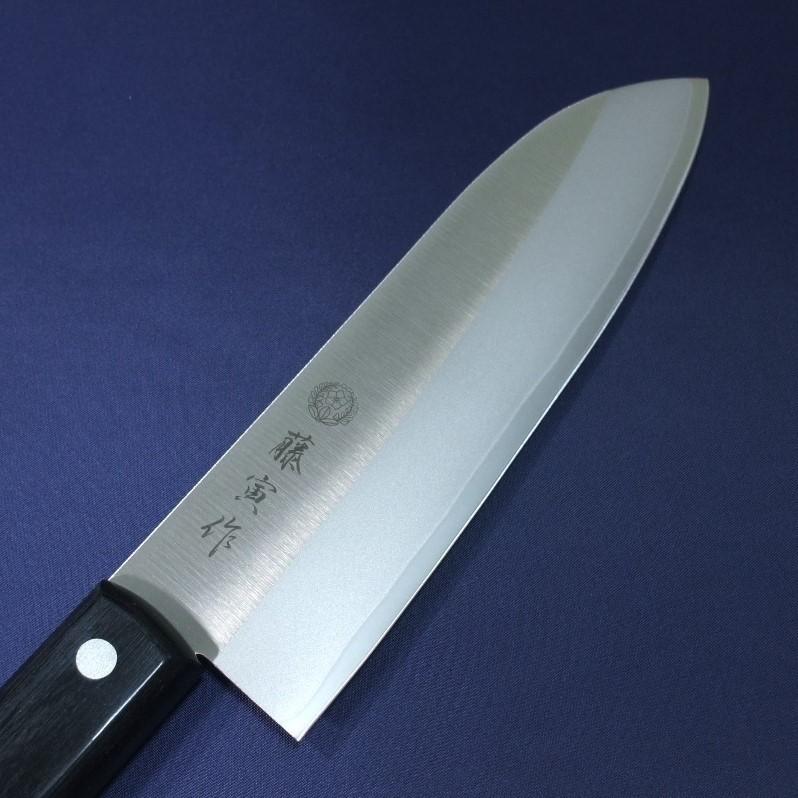 藤次郎 藤寅作 三徳 包丁 170mm A-1 DPコバルト合金鋼割込 業務用の