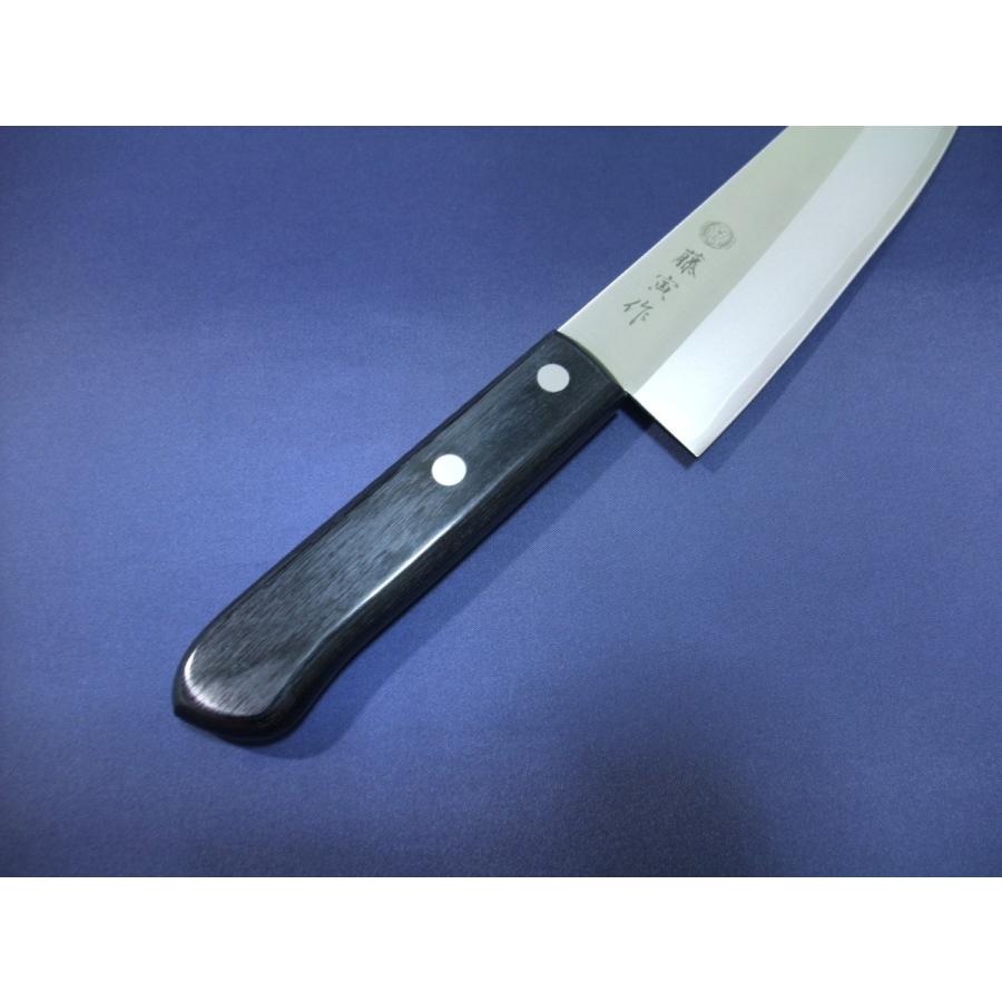 藤次郎 藤寅作 三徳 包丁 170mm A-1 DPコバルト合金鋼割込 業務用の
