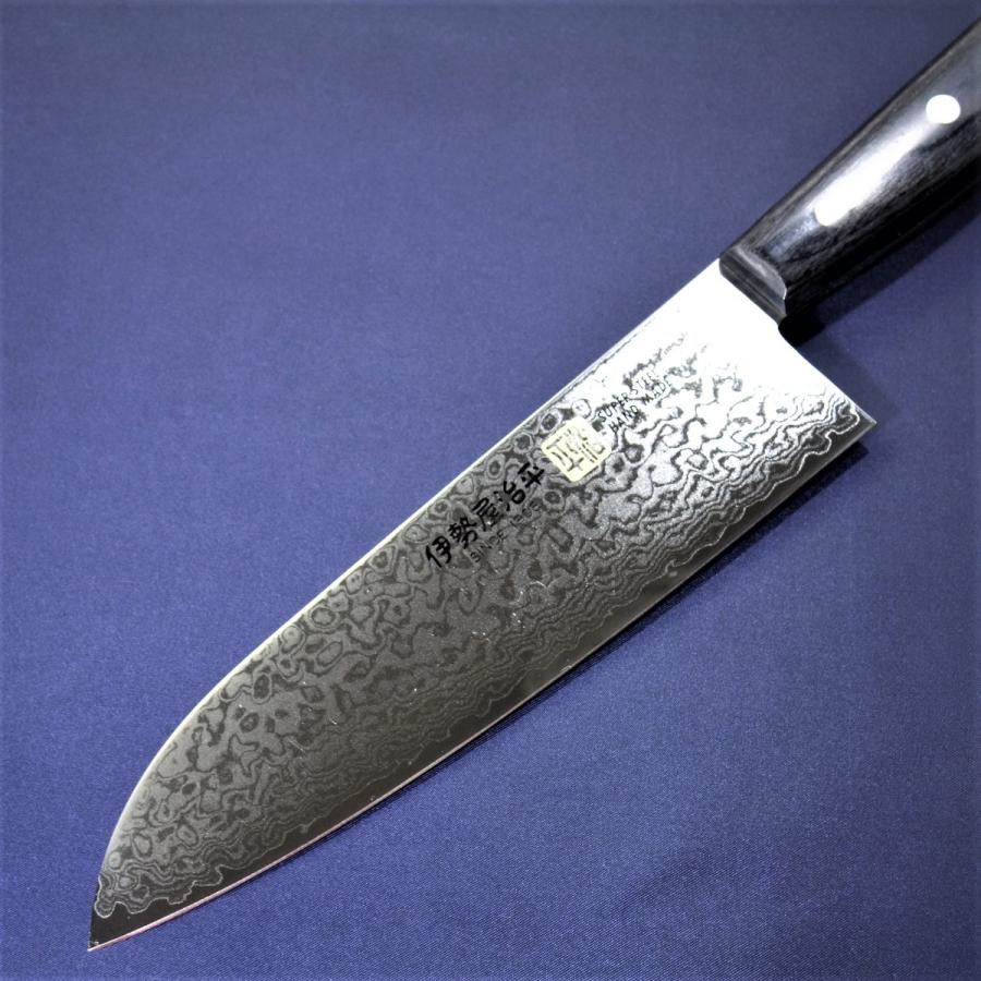 伊勢屋 G-5 三徳 包丁 180mm 33層ダマスカス V金10号 瀬戸カトラリー