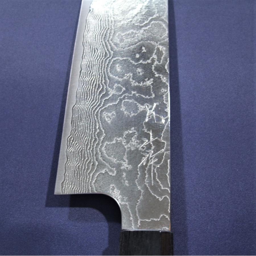 片山打刃物 片山雄太作 牛刀 包丁 和牛刀 240mm VG10 V金10号 片山打刃物 片山雄太作 牛刀 包丁 和牛刀 240mm VG10 V金10号