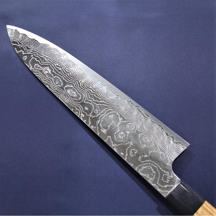 片山打刃物 片山雄太作 牛刀 包丁 和牛刀 240mm VG10 V金10号 片山打刃物 片山雄太作 牛刀 包丁 和牛刀 240mm VG10 V金10号