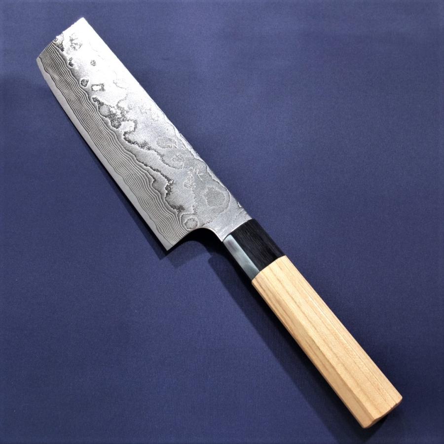 片山打刃物 片山雄太作 菜切包丁 160mm VG10 V金10号 ダマスカス 