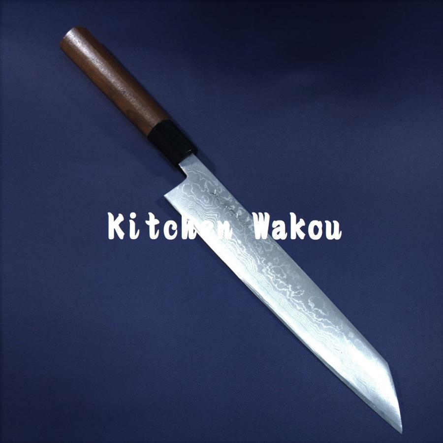 【銀座 青】 切付刺身　包丁　柳　實光刃物 銀座 青】 切付刺身包丁柳實光刃物