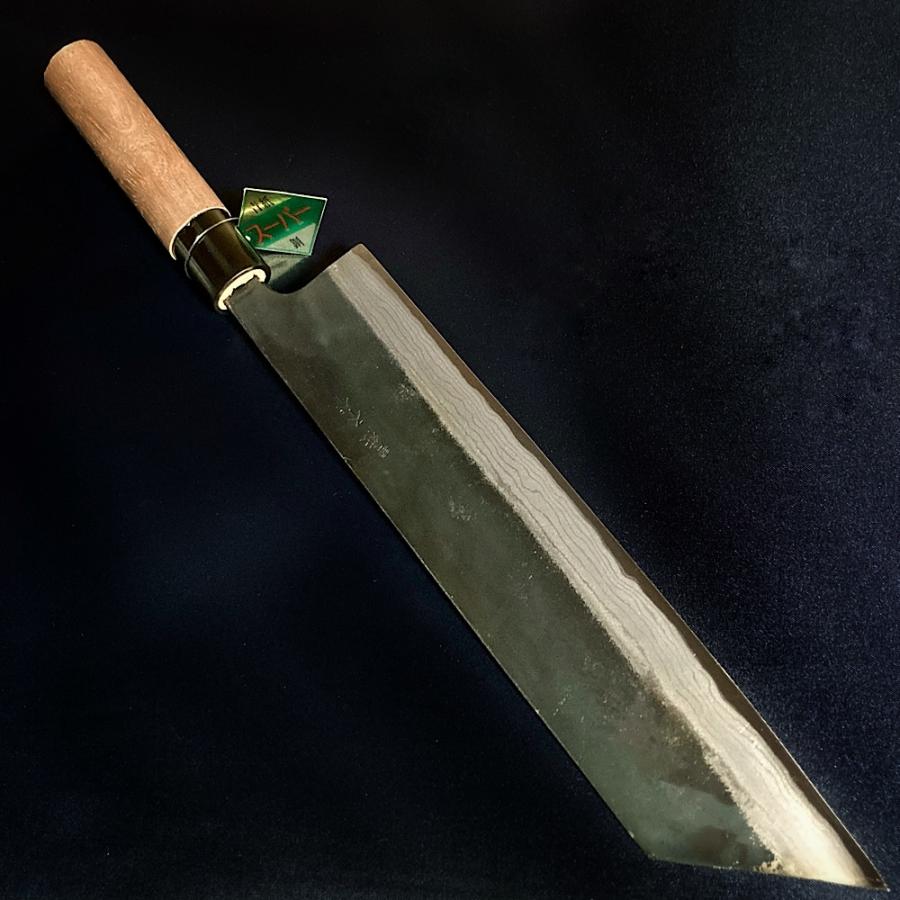 祐成　薄刃包丁　青鋼 刃渡 24cm 青鋼 祐成 出刃包丁 刃渡り24cm 祐成 薄刃包丁 青鋼 刃渡 24cm 和庖刀