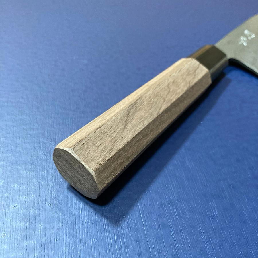 司作 忠義鍛造 舟行包丁 150mm 15cm 白紙一号 白一鋼 ダマスカス 本