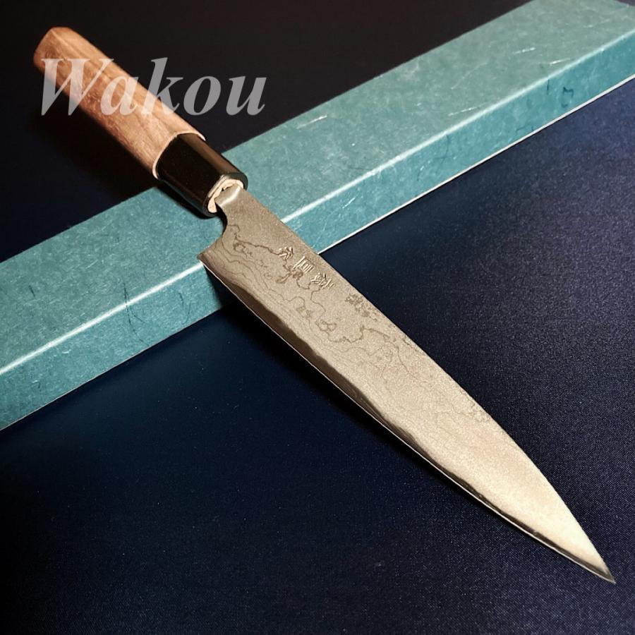 ダマスカス風ナイフ 鞘付き 約30cm