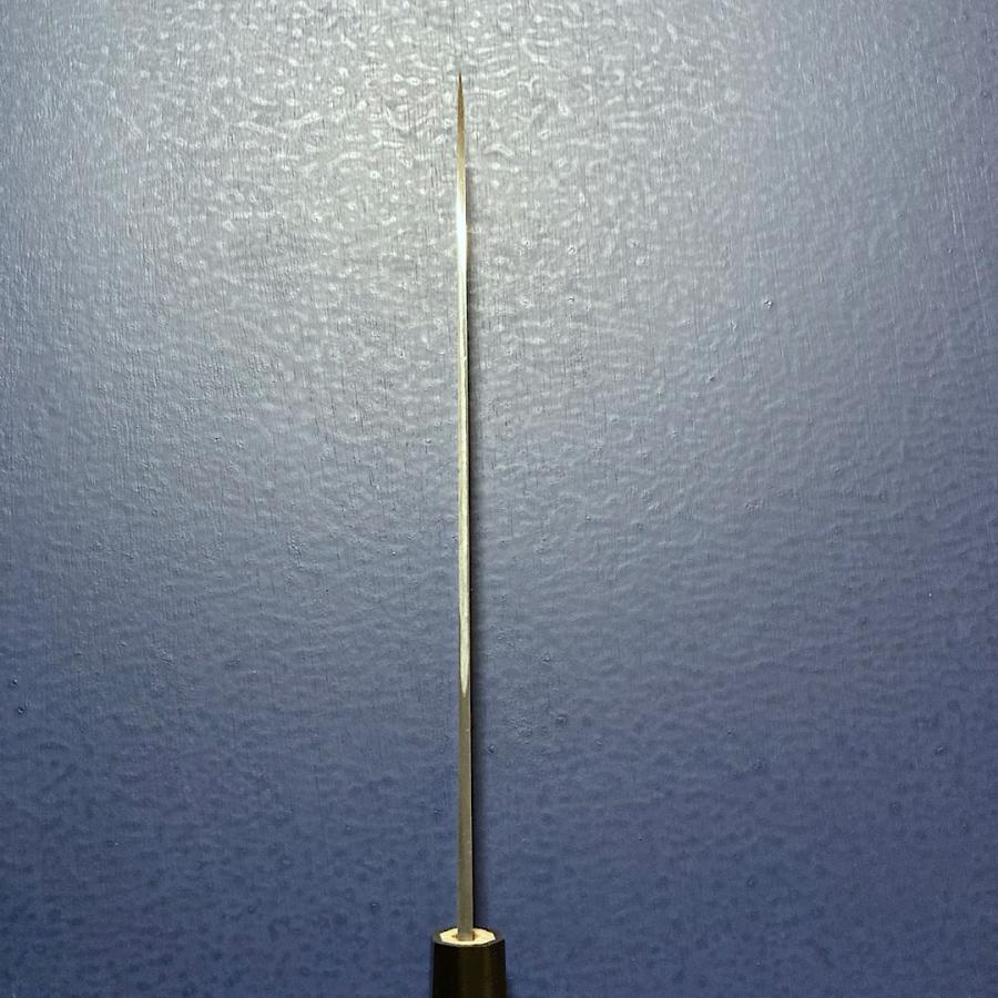 司作 忠義鍛造 柳刃 刺身包丁 210mm 21cm 白紙一号 白一鋼 ダマスカス