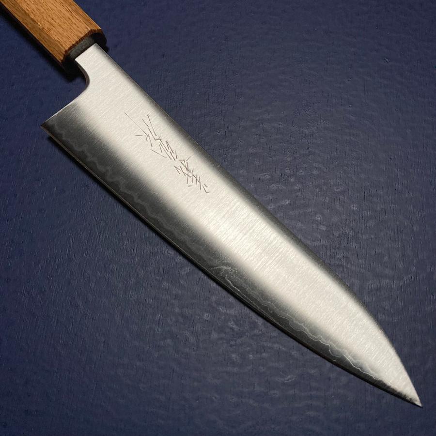 義弘作 包丁 牛刀 和包丁 180mm 青紙スーパー 焼樫柄 山脇刃物 義弘作 包丁 牛刀 和包丁 180mm 青紙スーパー 焼樫柄 山脇刃物