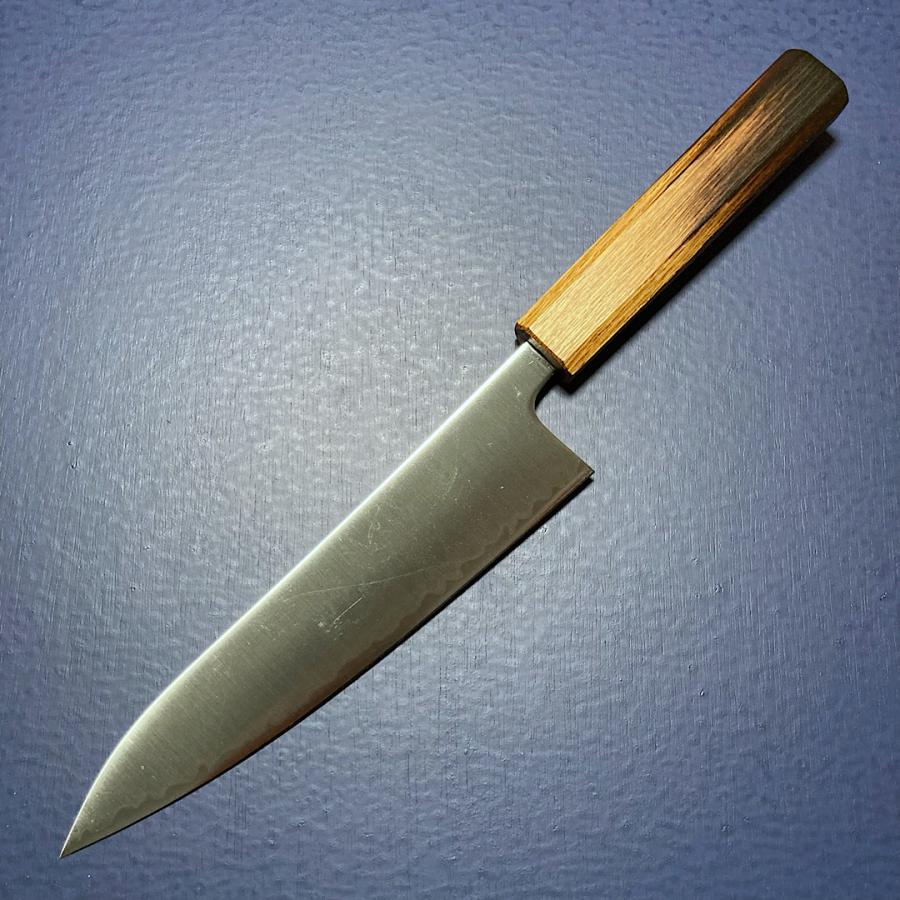 義弘作 包丁 牛刀 和包丁 180mm 青紙スーパー 焼樫柄 山脇刃物 義弘作 包丁 牛刀 和包丁 180mm 青紙スーパー 焼樫柄 山脇刃物