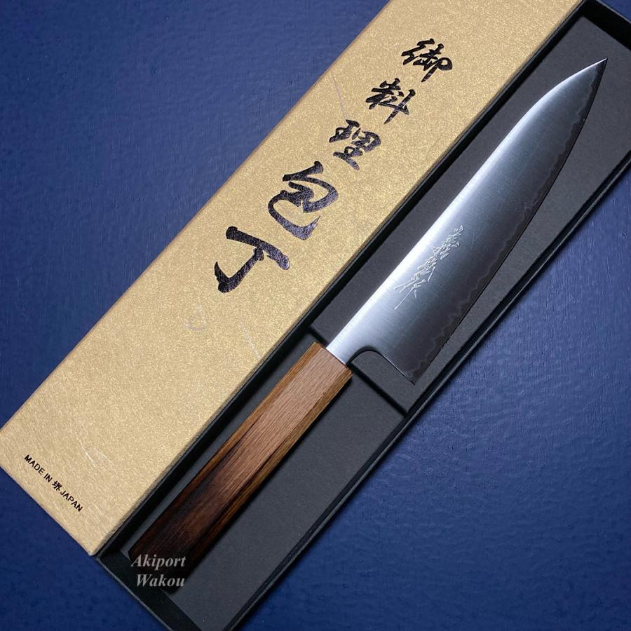 義弘作 包丁 牛刀 和包丁 180mm 青紙スーパー 焼樫柄 山脇刃物 義弘作 包丁 牛刀 和包丁 180mm 青紙スーパー 焼樫柄 山脇刃物