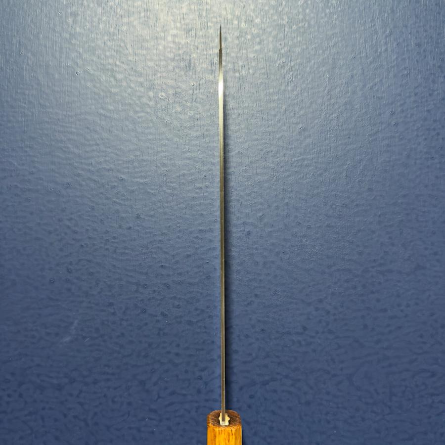 義弘作 牛刀 和牛刀 包丁 200mm HAP40 粉末ハイス鋼 樫漆柄 堺打ち刃物