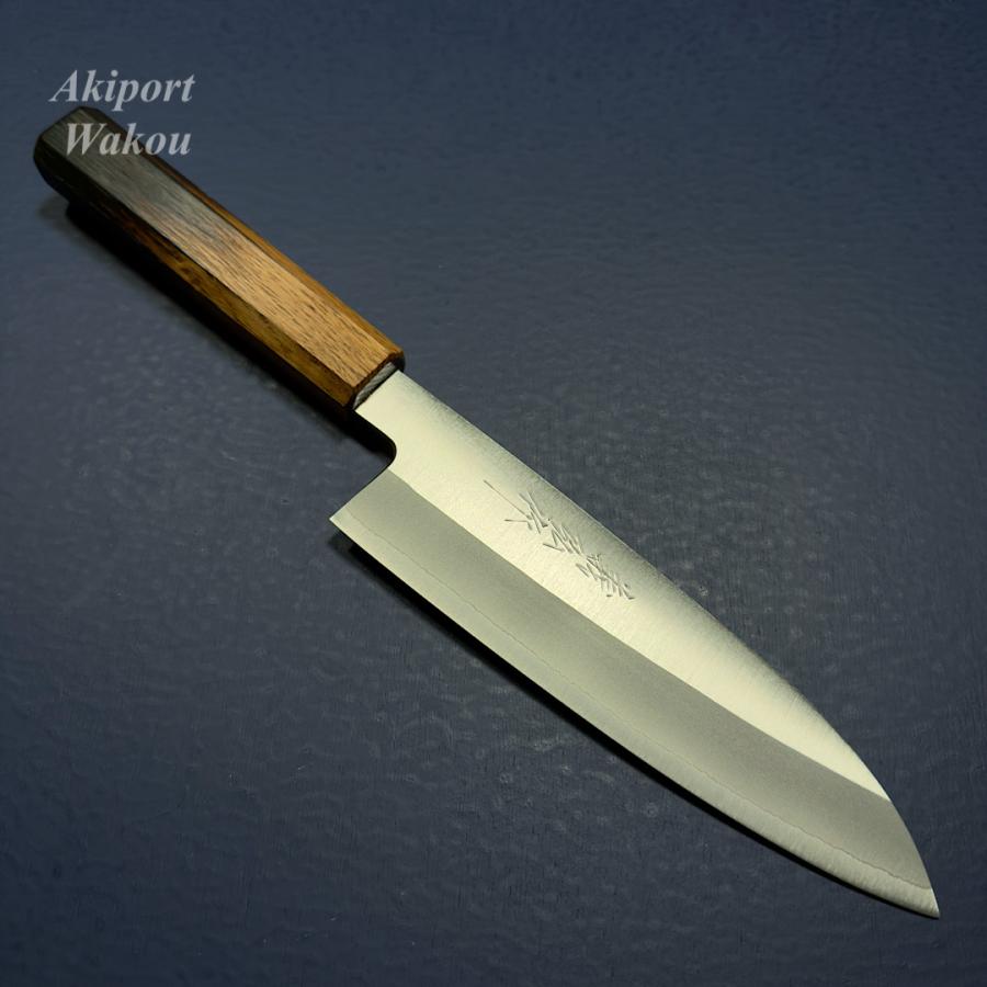 三徳包丁 粉末ハイス鋼 堺打刃物 6寸