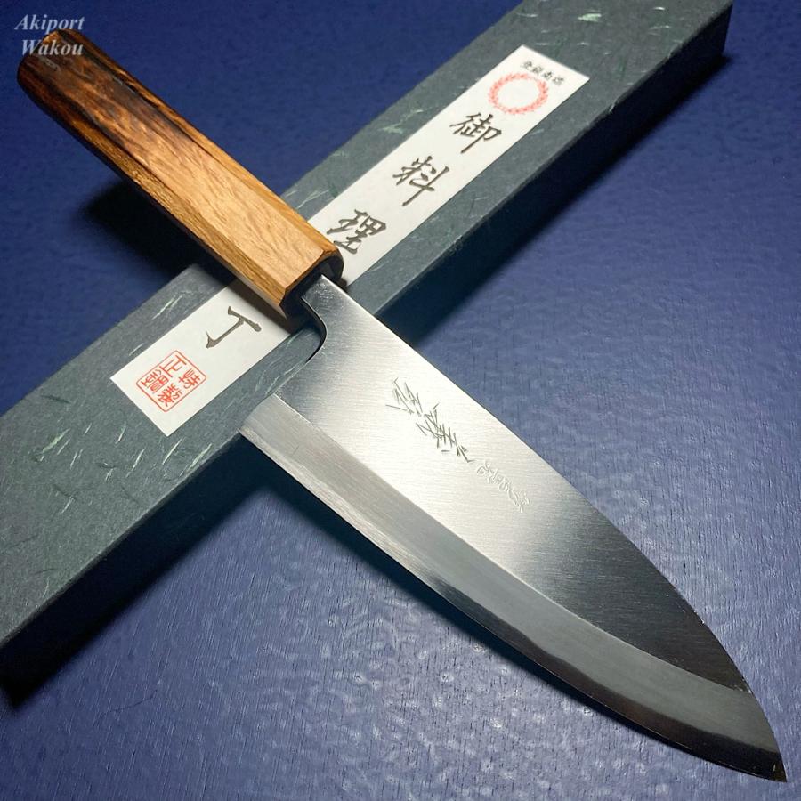 堺打刃物 城山刃物 麺切り 270mm 9寸 包丁 蕎麦切り 和包丁 白鋼