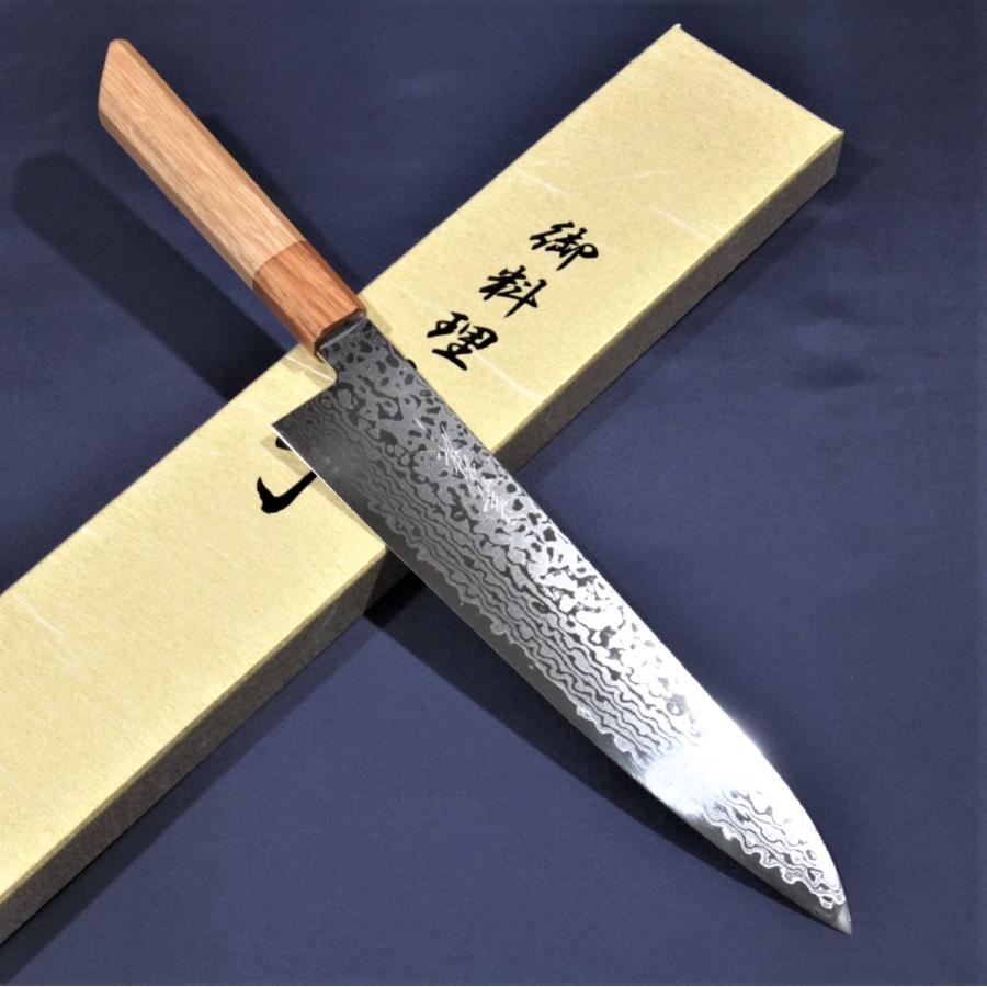 和牛刀　八寸　ダマスカス 和牛刀八寸ダマスカス