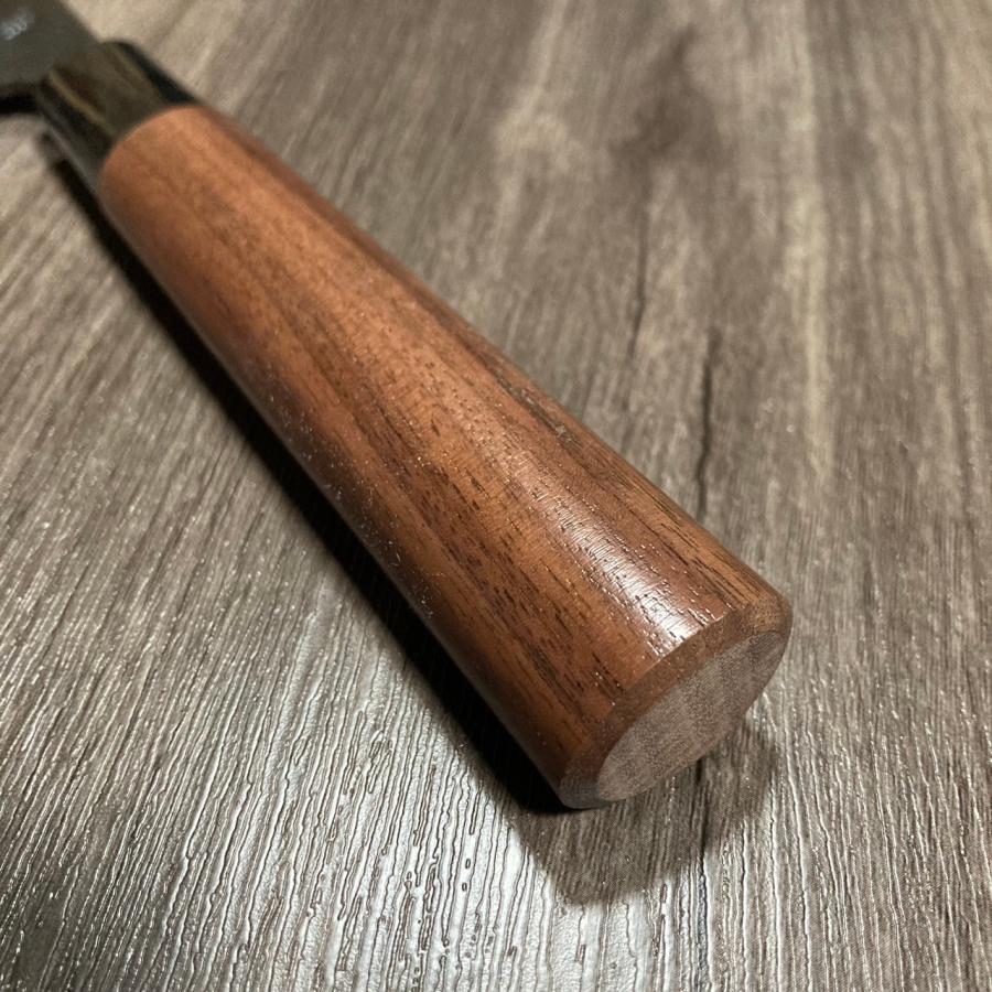 ZAKURI 刺身包丁 柳刃 210mm 21cm 青紙一号 青一鋼 両刃 黒打仕上げ