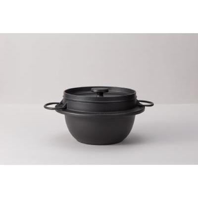 岩鋳　ごはん鍋　3合炊　南部鉄器　南部ごはん釜 | 岩鋳 | 03