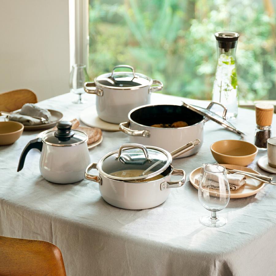 [選べる２大購入特典付] フュージョンテック ミネラル鍋 ハイキャセロール20cm レシピブック付 WMF ヴェーエムエフ | WMF | 06