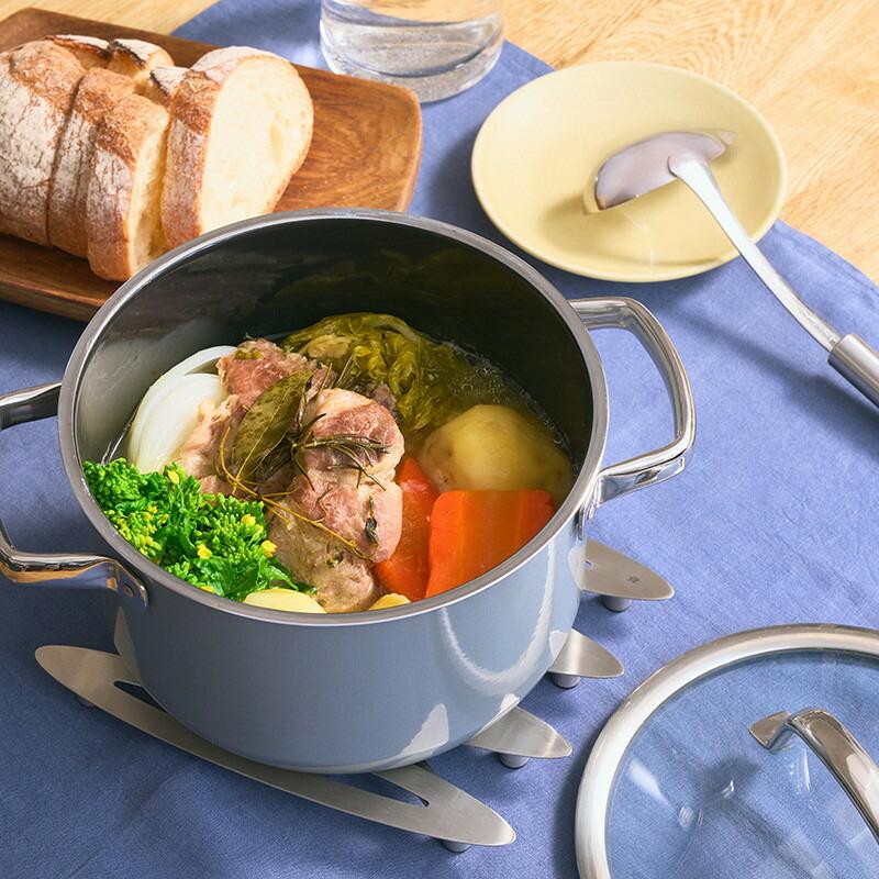 [選べる２大購入特典付] フュージョンテック ミネラル鍋 ハイキャセロール20cm レシピブック付 WMF ヴェーエムエフ | WMF | 07