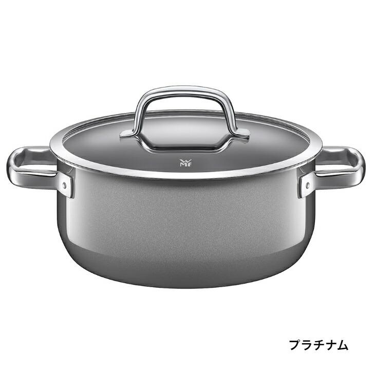 [選べる２大購入特典付] フュージョンテック ミネラル鍋 ローキャセロール24cm レシピブック付 WMF ヴェーエムエフ | WMF | 02