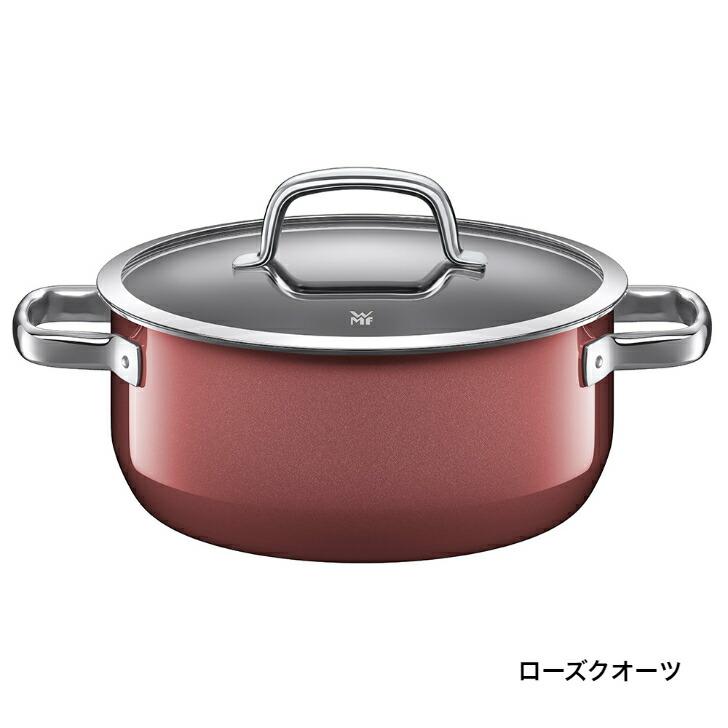 [選べる２大購入特典付] フュージョンテック ミネラル鍋 ローキャセロール24cm レシピブック付 WMF ヴェーエムエフ | WMF | 03