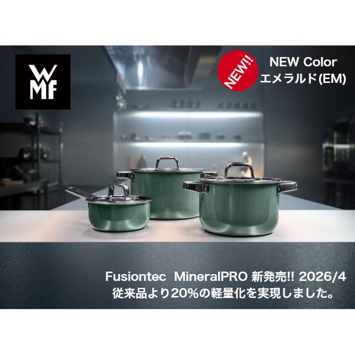[NEW][選べる２大購入特典付] フュージョンテック ミネラルプロ ローキャセロール24cm レシピブック付 WMF ヴェーエムエフ | WMF | 11
