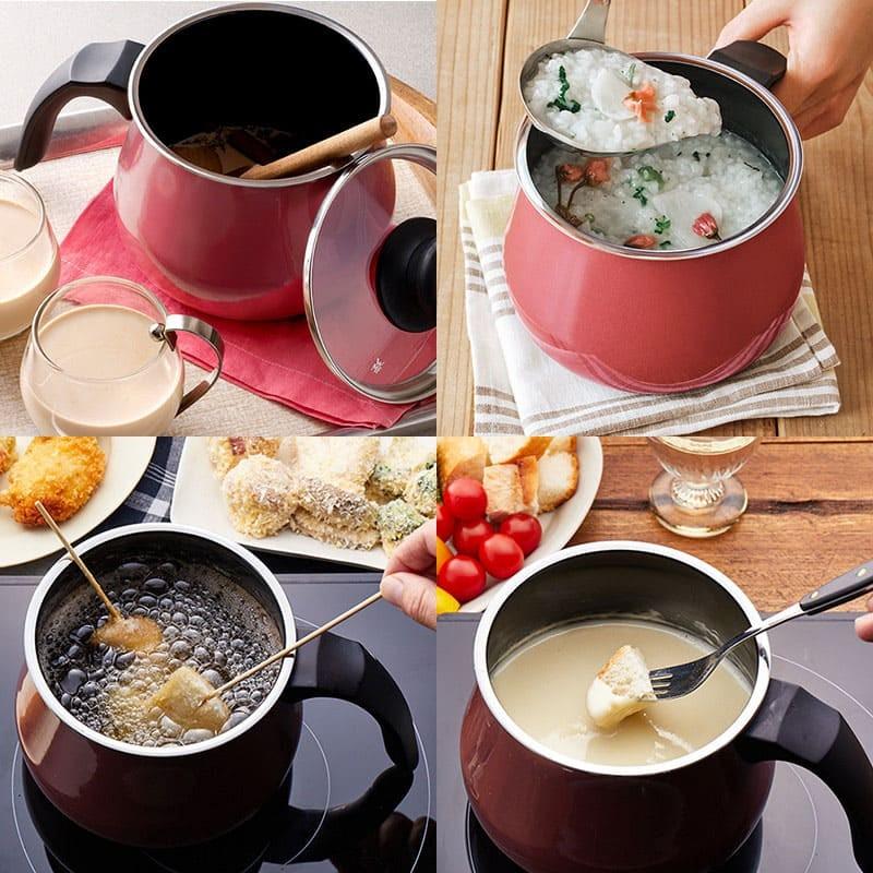 [選べる２大購入特典付] フュージョンテック ミネラル鍋 マルチポット14cm レシピブック付 WMF ヴェーエムエフ | WMF | 08