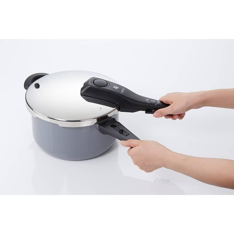 [２大購入特典付] フュージョンテック 圧力鍋4.5L PL プラチナム WMF ヴェーエムエフ | WMF | 07