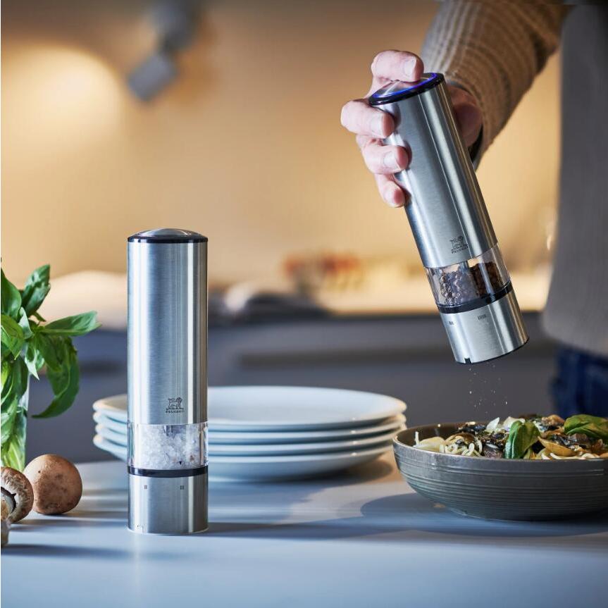 [ＮＥＷロゴデザイン]プジョー エリスセンス 電動ミル 2本セット PEUGEOT ELIS SENSE ペッパーミル/ソルトミル |  | 03