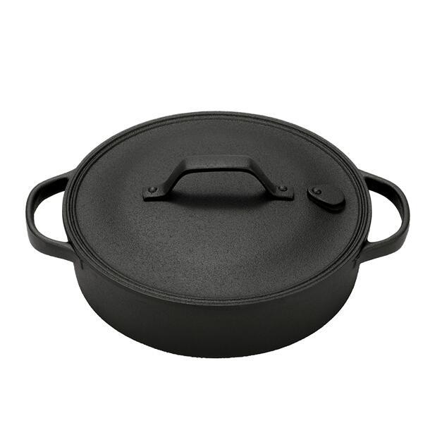 盛栄堂 南部鉄器 クックトップ　丸浅型　CT-7　中　盛栄堂 OIGEN　南部鉄器 | 及源鋳造 | 02