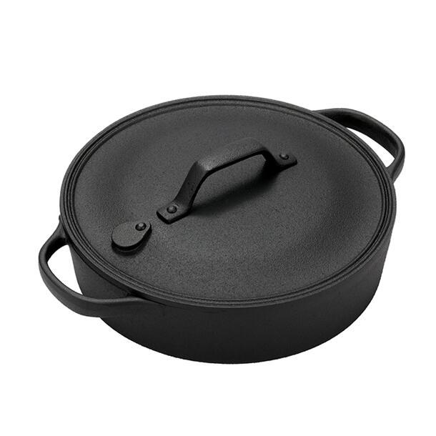 盛栄堂 南部鉄器 クックトップ　丸浅型　CT-7　中　盛栄堂 OIGEN　南部鉄器 | 及源鋳造 | 04