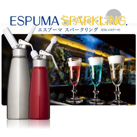 CO2 エスプーマ スパークリング Ｍ ステンレス　NTG日本炭酸瓦斯 |  | 02