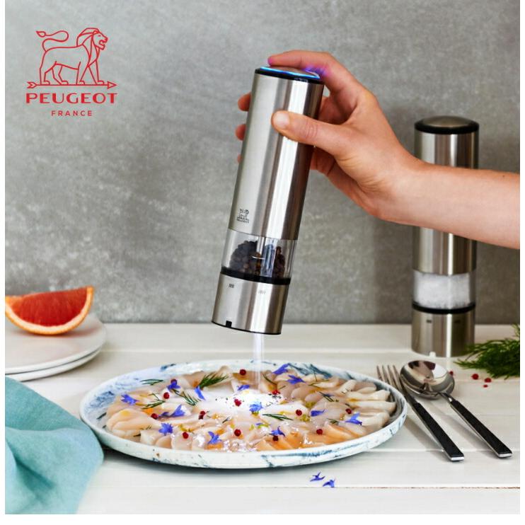 [NEWシリーズ]PEUGEOT プジョー 電動ミル U-selectシリーズ ペッパーミル ソルトミル（単品） エリスセンス ダマン |  | 06