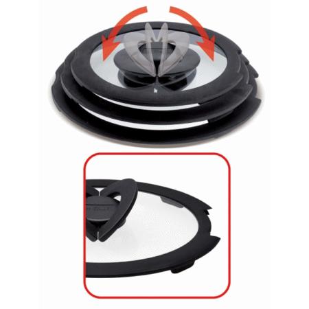 バタフライガラス蓋 28cｍ ティファール インジニオ・ネオ ふた | インジニオ・ネオ | 01