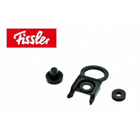 フィスラー 圧力鍋 プレミアム　コンフォート 部品３点セット シリコンゴムキャップ・メインバルブシール・安全バルブゴム | Fissler | 02