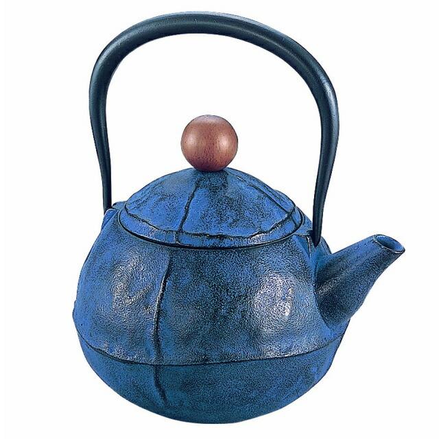 鉄瓶 くる・む　ブルー 　南部鉄瓶　IKENAGA/池永鉄工　南部鉄器 |  | 01