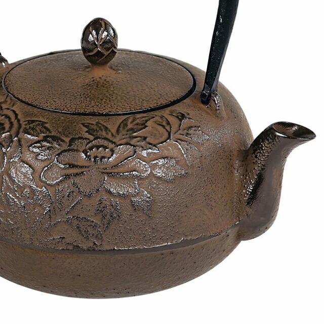 鉄瓶 瑞光　茶 　南部鉄瓶　IKENAGA/池永鉄工　南部鉄器 |  | 02