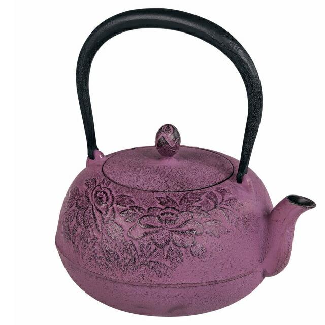 鉄瓶 瑞光　紫 　南部鉄瓶　IKENAGA/池永鉄工　南部鉄器 |  | 01