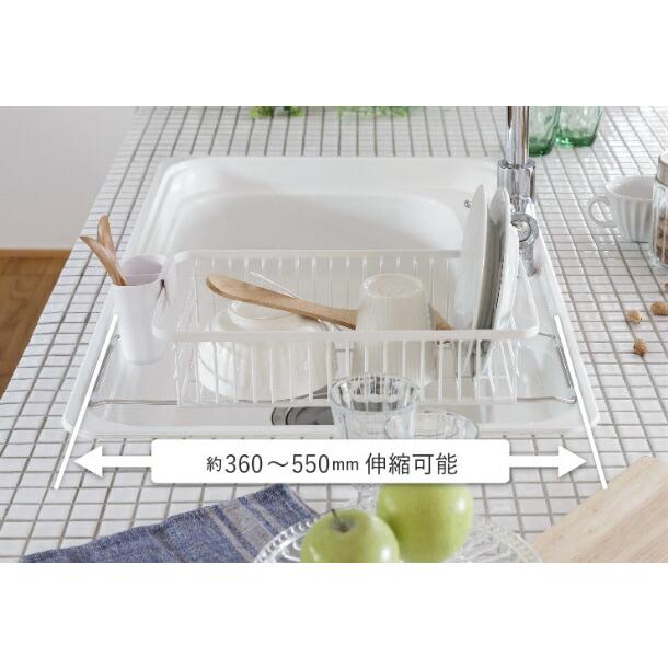 YOHAKU コンパクトにまとまる水切り ピュアホワイト mg-0308 余白 和平フレイズ | YOHAKU | 06