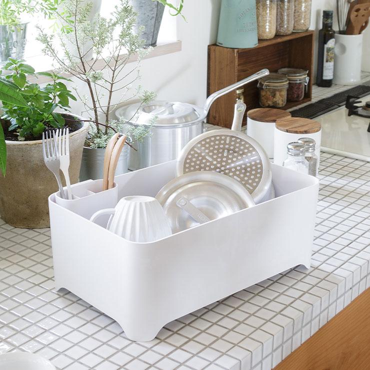 YOHAKU コンパクトにまとまる水切り ライトグレー mg-0309 余白 和平フレイズ | YOHAKU | 11