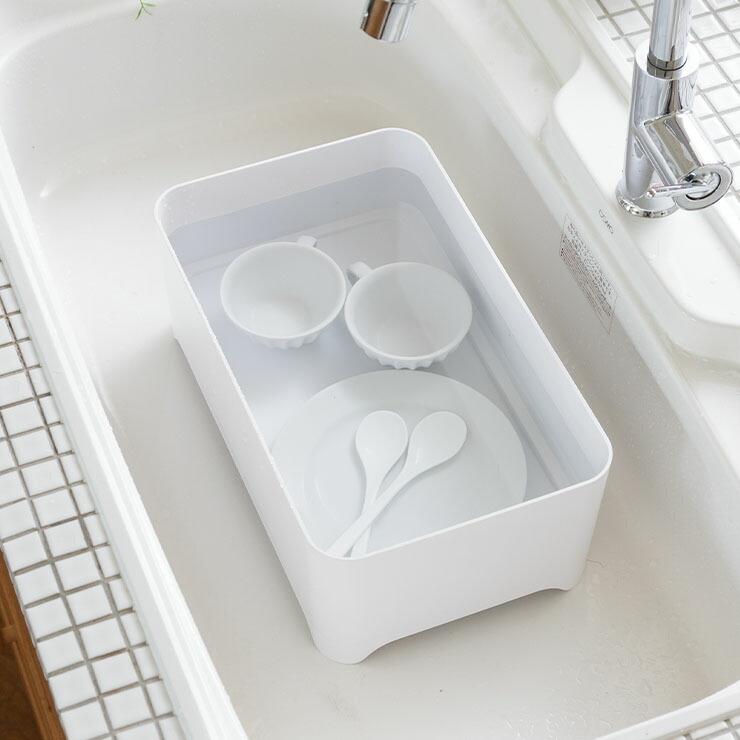 YOHAKU コンパクトにまとまる水切り ライトグレー mg-0309 余白 和平フレイズ | YOHAKU | 13