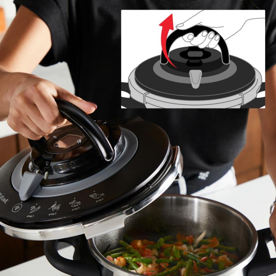 【特典付き】T-fal　エクスペリエンス＋ 　圧力鍋 4.5L experienceプラス ティファール | T-fal | 10